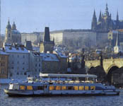 Vltava river cruise and refreshments